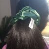 Green scrunchie