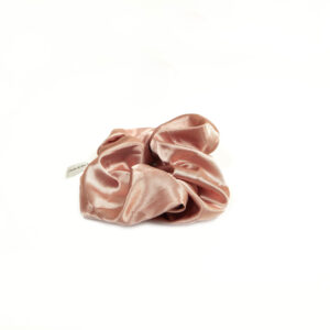 Stella & Emilie silk scrunchies set of 2 pink & Red