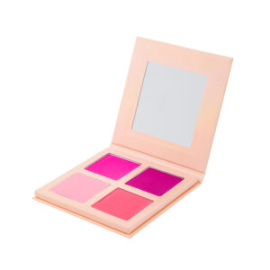 Halo blush and eyeshadow palette set of 4 pink shades