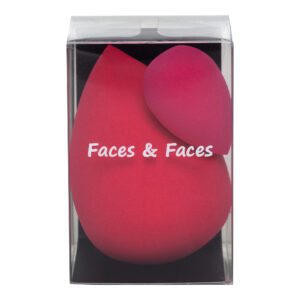 Faces & Faces make-up sponge red