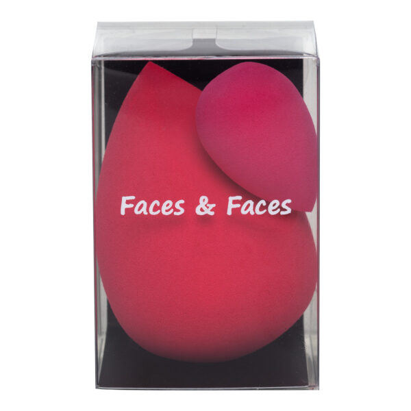 Faces & Faces make-up sponge red