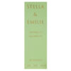 Stella& Emilie candlesticks packaging.